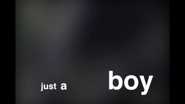 a boy’s mouth